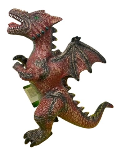 Фігурка Дракон зі звуком коричнево-зелений Dino Toys (57020) / Фігурки Kids Republic Фігурка Дракон зі звуком коричнево-зелений Dino Toys (57020) / Фігурки