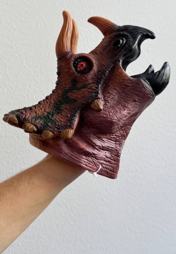 Игрушка на руку Трицератопс Dino Toys (57204) / Игрушки на руку № 3 Kids Republic Игрушка на руку Трицератопс Dino Toys (57204) / Игрушки на руку № 3