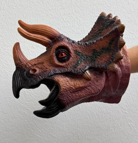 Игрушка на руку Трицератопс Dino Toys (57204) / Игрушки на руку № 4 Kids Republic Игрушка на руку Трицератопс Dino Toys (57204) / Игрушки на руку № 4