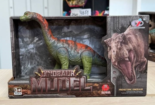 Фигурка Брахиозавр, движущаяся оранжево-зеленый 26х10х15см, Dino Toys (57365) / Фигурки № 2 Kids Republic Фигурка Брахиозавр, движущаяся оранжево-зеленый 26х10х15см, Dino Toys (57365) / Фигурки № 2