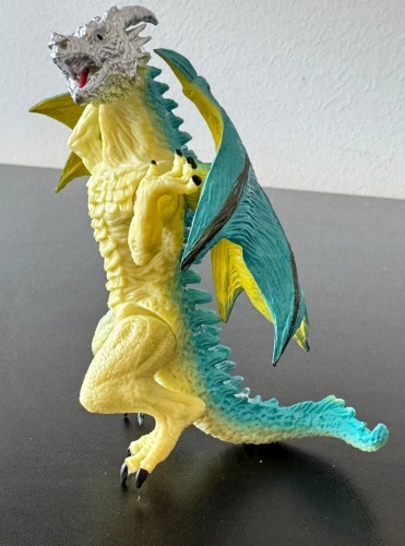 Фигурка Воинственный дракон с серебряной головой Dino Toys (57433) / Фигурки № 2 Kids Republic Фигурка Воинственный дракон с серебряной головой Dino Toys (57433) / Фигурки № 2