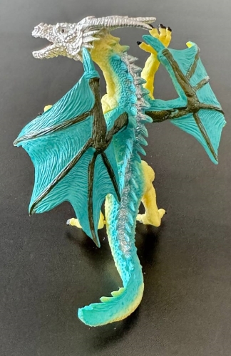 Фигурка Воинственный дракон с серебряной головой Dino Toys (57433) / Фигурки № 3 Kids Republic Фигурка Воинственный дракон с серебряной головой Dino Toys (57433) / Фигурки № 3