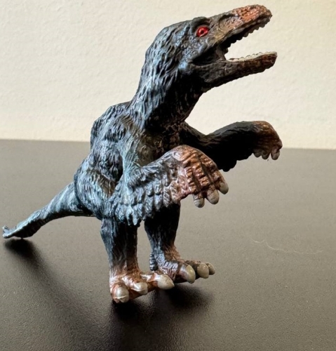 Монолопхозавр с синими полосками, Dino Toys (57563) / Фигурки № 3 Kids Republic Монолопхозавр с синими полосками, Dino Toys (57563) / Фигурки № 3