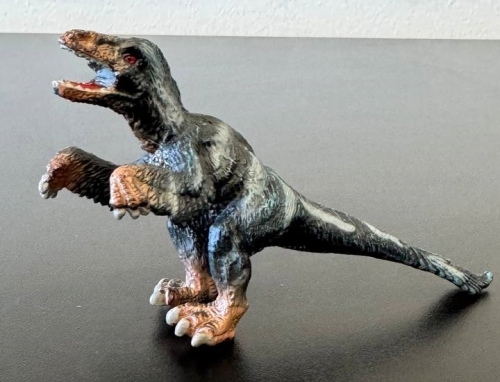 Монолопхозавр с синими полосками, Dino Toys (57563) / Фигурки № 5 Kids Republic Монолопхозавр с синими полосками, Dino Toys (57563) / Фигурки № 5