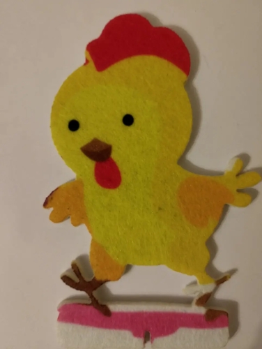 Фетровая сувенирная фигурка Светящийся цыпленок, Книжковий Хмарочос (80182) / Детская литература № 2 Kids Republic Фетровая сувенирная фигурка Светящийся цыпленок, Книжковий Хмарочос (80182) / Детская литература № 2