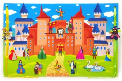 Game mat 40*60 cm in a cardboard box Princess Castle, Book Skyscraper (90013) / Nursery Rugs № 2 Kids Republic Game mat 40*60 cm in a cardboard box Princess Castle, Book Skyscraper (90013) / Nursery Rugs № 2