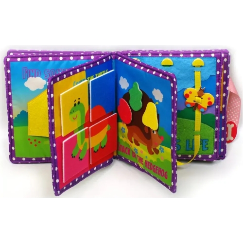 Book Development Puppy A., Book Skyscraper (23413) / Books for Children № 2 Kids Republic Book Development Puppy A., Book Skyscraper (23413) / Books for Children № 2