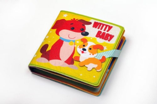 Фетрова книга Розумний малюк А, Книжковий Хмарочос (23420) / Детская литература № 4