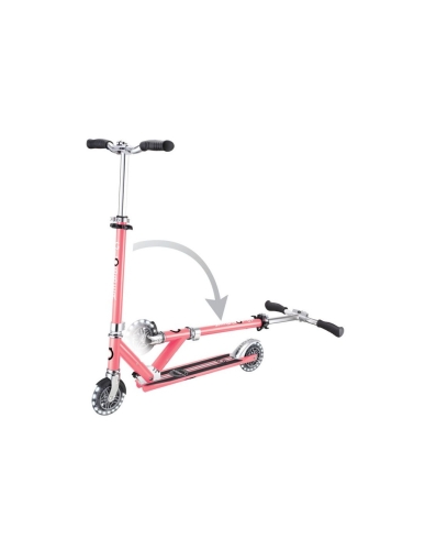 Самокат GLOBBER серии FLOW ELEMENT LIGHTS, розовый, колеса с подсв, до 100кг, 5+, 2 колеса (407638) / Самокаты № 4