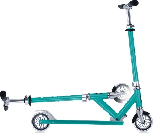 Самокат GLOBBER серии FLOW ELEMENT LIGHTS, нефритовый, колеса с подсв, до 100кг, 5+, 2 колеса (408024) / Самокаты № 7