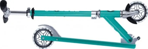 Самокат GLOBBER серии FLOW ELEMENT LIGHTS, нефритовый, колеса с подсв, до 100кг, 5+, 2 колеса (408024) / Самокаты № 9