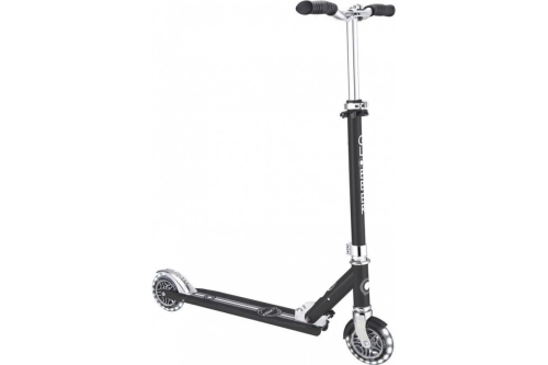 Самокат GLOBBER серии FLOW ELEMENT LIGHTS, черный, колеса с подсв, до 100кг, 5+, 2 колеса (408048) / Самокаты № 3