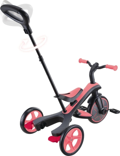 Велосипед детский GLOBBER серии EXPLORER TRIKE 4в1, розовый, до 20кг, 3 колеса (411581) / Велосипеды № 6