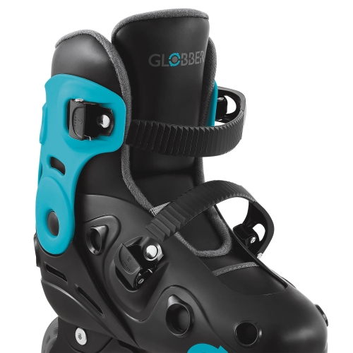 Роликовые коньки GLOBBER серии GO SKATES LIGHTS аква р.34-37, до 60кг, 5+ (412656) / Роликовые коньки № 6
