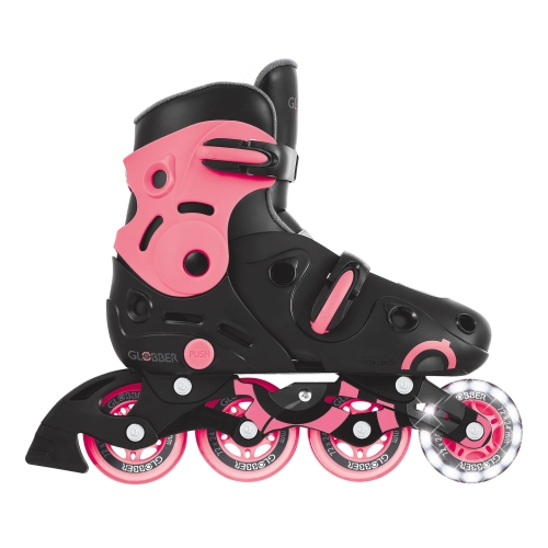 Роликовые коньки GLOBBER серии GO SKATES LIGHTS коралловые р.34-37, до 60кг, 5+ (412663) / Роликовые коньки № 5