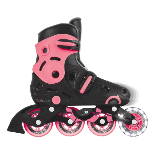 Роликовые коньки GLOBBER серии GO SKATES LIGHTS коралловые р.34-37, до 60кг, 5+ (412663) / Роликовые коньки № 6
