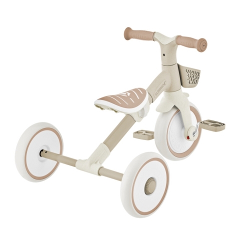Велосипед детский GLOBBER серии LEARNING TRIKE 2в1 PLUS, кокос, до 20кг, 3 колеса (412861) / Велосипеды № 3