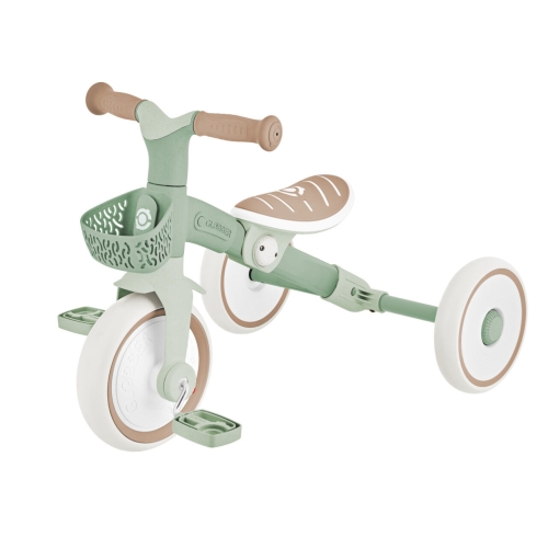 Велосипед детский GLOBBER серии LEARNING TRIKE 2в1 PLUS, фисташковый, до 20кг, 3 колеса (412878) / Велосипеды