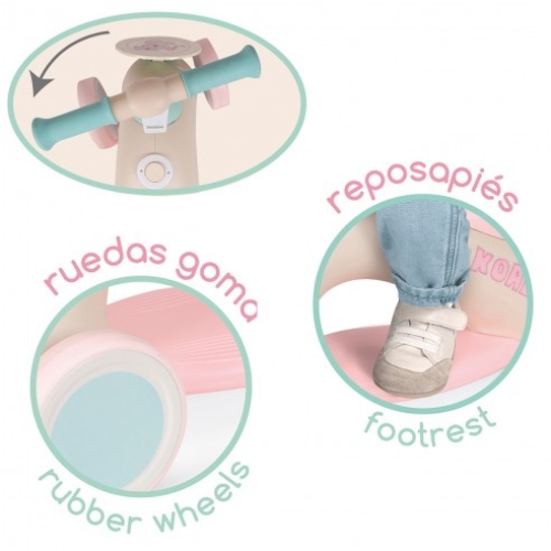 Childrens pink balance bike series Koala, DeCuevas (30079) / Bicycles № 3