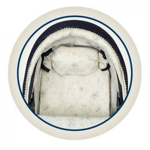 Doll cart with Vintage bag and umbrella, DeCuevas (85044) / Doll House Furniture № 4