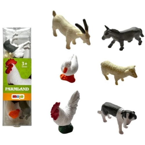 Набор игрушек - фигурки животных. Ферма, Mojo (00809) / Детская Kids Republic Набор игрушек - фигурки животных. Ферма, Mojo (00809) / Детская