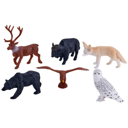 Набор игрушек - фигурки животных. Лесные жители, Mojo (00816) / Детская Kids Republic Набор игрушек - фигурки животных. Лесные жители, Mojo (00816) / Детская