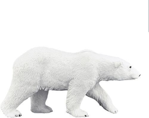 Animal figurine toy. Polar bear, Mojo (71830) / Playroom № 2 Kids Republic Animal figurine toy. Polar bear, Mojo (71830) / Playroom № 2