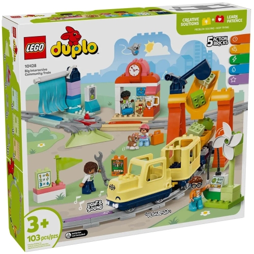 Конструктор LEGO Большой интерактивный общественный поезд (83044) / Конструкторы