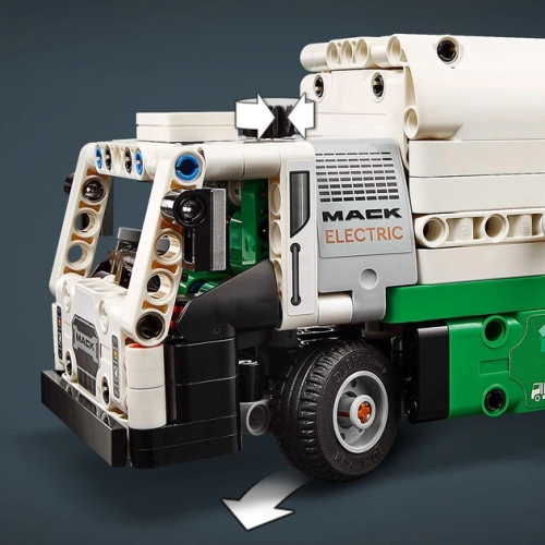 LEGO Mack® LR Electric Garbage Truck (42167) / Constructors № 4