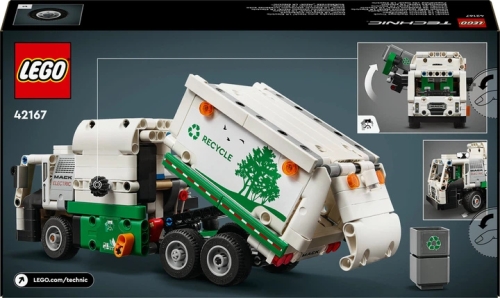 LEGO Mack® LR Electric Garbage Truck (42167) / Constructors № 5