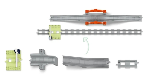 LEGO Expansion Set. Railway Bridge and Tracks (10426) / Constructors № 3