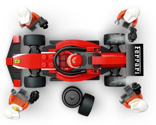 Конструктор Піт-стоп і піт-екіпаж F1® з болідом Ferrari, Lego (12496) / Іграшки № 6