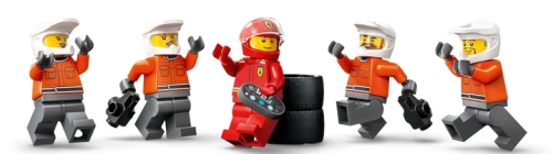 Конструктор Піт-стоп і піт-екіпаж F1® з болідом Ferrari, Lego (12496) / Іграшки № 7