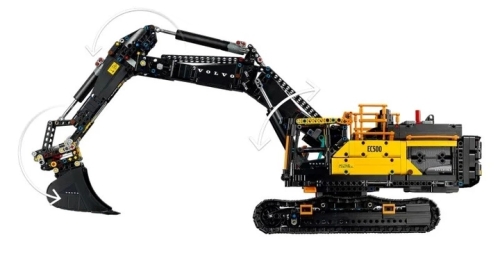 Конструктор Екскаватор Volvo EC500 Hybrid, Lego (16388) / Конструктори № 4