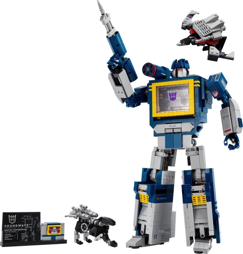 LEGO Transformers: Soundwave (10358) / Constructors № 2