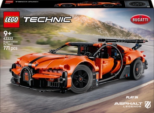 LEGO Bugatti Chiron Pur Sport Hypercar (42222) / Constructors