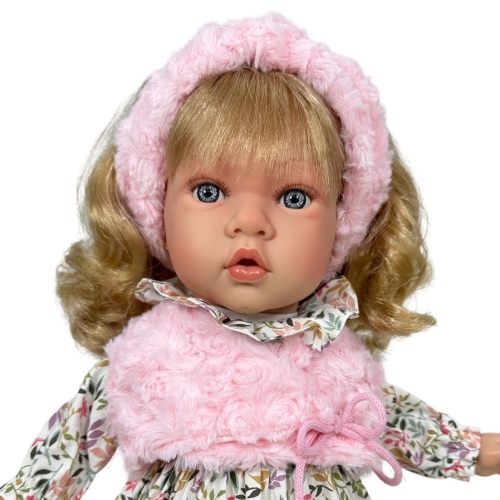 Кукла Сюзетт, серия Blossom, с розовой повязкой, 45см, Nines d`Onil (65201) / Куклы № 2 Kids Republic Кукла Сюзетт, серия Blossom, с розовой повязкой, 45см, Nines d`Onil (65201) / Куклы № 2