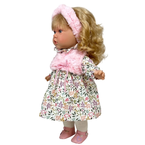 Кукла Сюзетт, серия Blossom, с розовой повязкой, 45см, Nines d`Onil (65201) / Куклы № 3 Kids Republic Кукла Сюзетт, серия Blossom, с розовой повязкой, 45см, Nines d`Onil (65201) / Куклы № 3