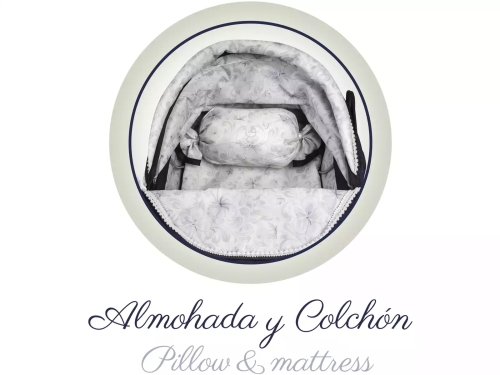 Doll cart with Vintage bag, DeCuevas (80044) / Doll House Furniture № 4