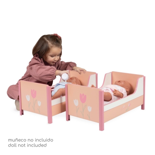 Folding wooden bunk bed for dolls, DeCuevas (54274) / Doll House Furniture № 3