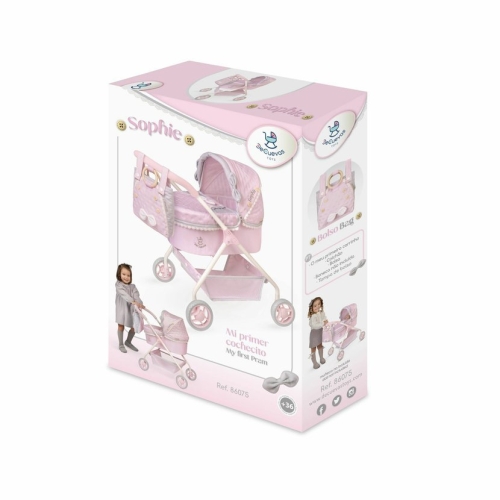 Doll stroller 56cm with bag series Sophie, DeCuevas (86075) / Doll House Furniture № 5