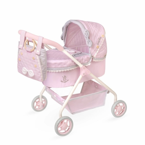 Doll stroller 56cm with bag series Sophie, DeCuevas (86075) / Doll House Furniture