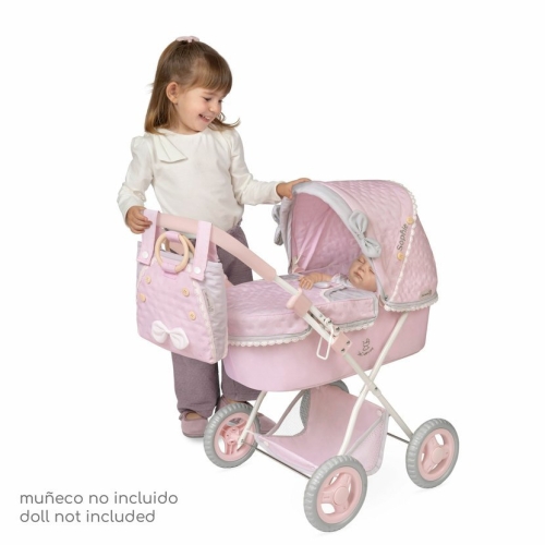 Doll stroller with bag and umbrella series Sophie, DeCuevas (85075) / Doll House Furniture № 2 Kids Republic Doll stroller with bag and umbrella series Sophie, DeCuevas (85075) / Doll House Furniture № 2