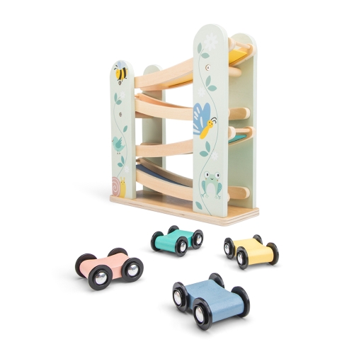 Игровой набор Трек и 4 машинки, New Classic Toys (10541) / Игрушечный транспорт № 3