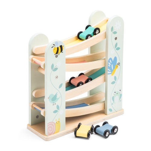 Игровой набор Трек и 4 машинки, New Classic Toys (10541) / Игрушечный транспорт