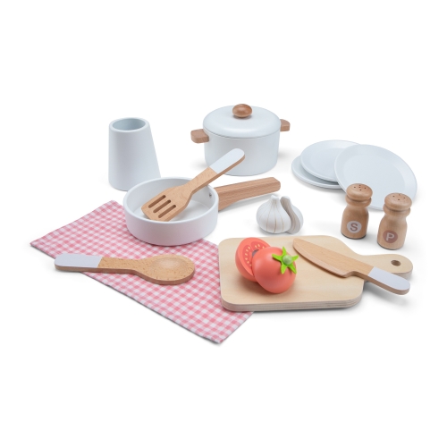 Mini-kitchen pink, New Classic Toys (11081) / Play Sets № 7 Kids Republic Mini-kitchen pink, New Classic Toys (11081) / Play Sets № 7