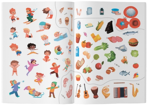 Книга Книжка з наліпками. Тіло людини, Кристал Бук (70466) / Іграшки № 5 Kids Republic Книга Книжка з наліпками. Тіло людини, Кристал Бук (70466) / Іграшки № 5