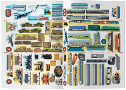 Книга Меганаліпки. Потяги, Кристал Бук (71005) / Іграшки № 4 Kids Republic Книга Меганаліпки. Потяги, Кристал Бук (71005) / Іграшки № 4