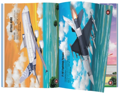 Книга Меганалипки. Авиация, Кристалл Бук (71029) / Игрушки № 3