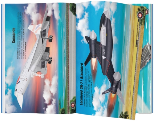 Книга Меганалипки. Авиация, Кристалл Бук (71029) / Игрушки № 5